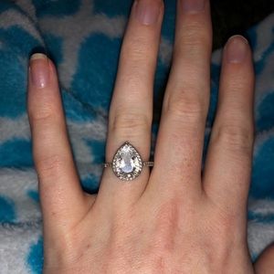 Teardrop Pandora ring